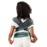 Moby Reversible Elements Wrap - Jade/Charcoal - Moby Wrap NZ