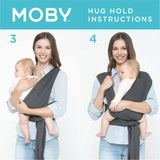 Moby Flex Wrap - Grey - Moby Wrap NZ