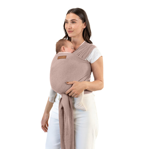 Waffle Knit Wrap - Sandstone