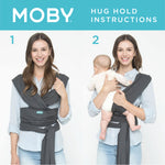 Moby Classic Wrap - Rose Quartz - Moby Wrap NZ 
